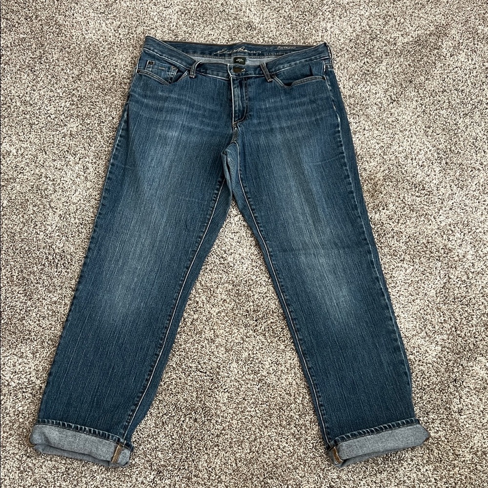 Eddie Bauer Dark Blue Boyfriend Jeans